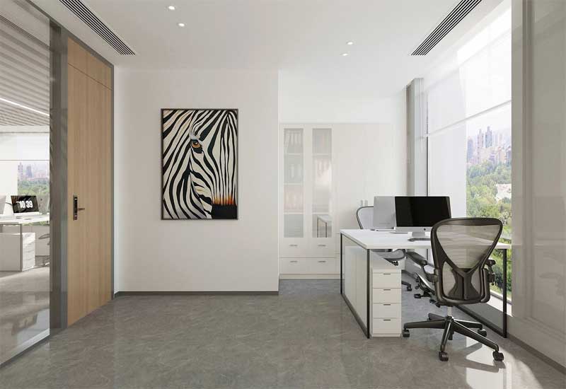 鄭州小微企業辦公室裝修：低預算設計費、短工期及高性價比材料